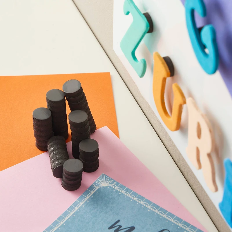 12 Packs: 50 ct. (600 total) ProMAG® Button Magnets