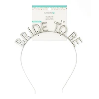 Silver Bride to Be Headband by Celebrate It™