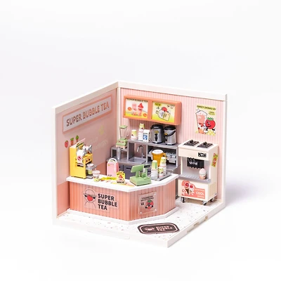 Rolife® Super Creator Double Joy Bubble Tea DIY Miniature Kit
