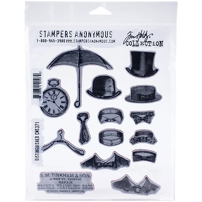 Stampers Anonymous Tim Holtz® Distinguished Cling Stamps