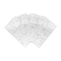 3" White Distressed Letters Iron-On Transfers by Make Market®