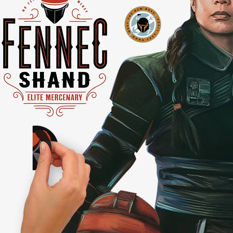 RoomMates The Book Of Boba Fett Fennec Shand Peel & Stick Giant Wall Decals