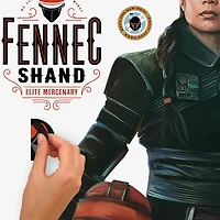 RoomMates The Book Of Boba Fett Fennec Shand Peel & Stick Giant Wall Decals