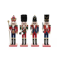 12" King & Guard Nutcrackers Set