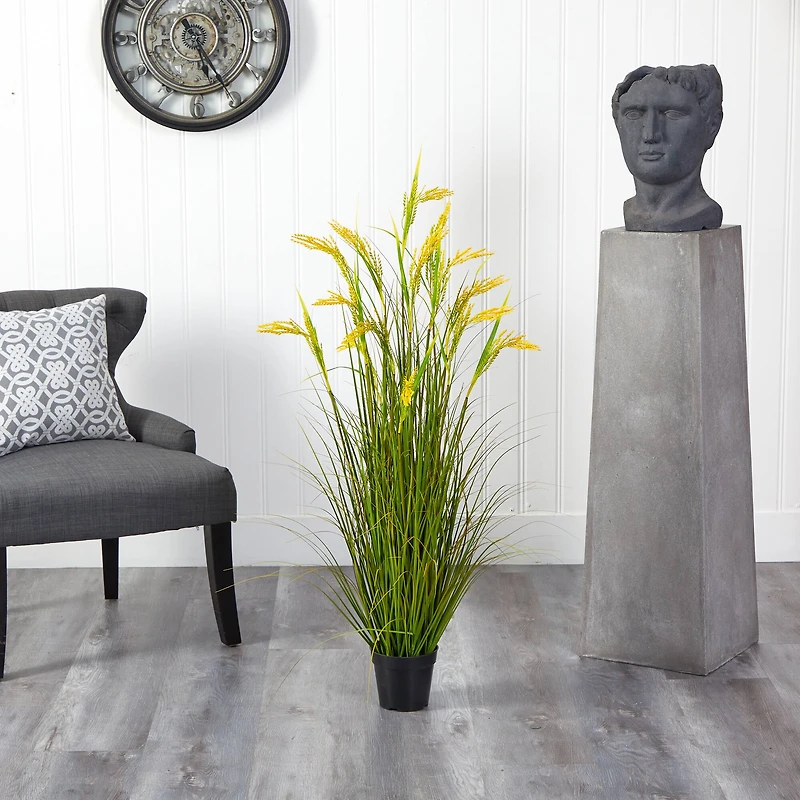 3.5ft. Potted Wheat Grain