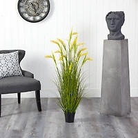 3.5ft. Potted Wheat Grain