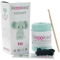 Hoooked DIY Mo the Elephant Eco Barbante Crochet Kit