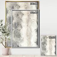 Designart - Gray Circles I