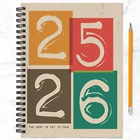 TF Publishing 2025-2026 Stamp Out Medium Weekly/Monthly Planner