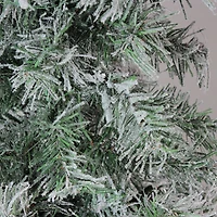 4ft. Unlit Lightly Flocked & Glittered Woodland Alpine Artificial Christmas Tree