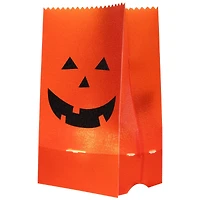 Jack-O-Lantern Halloween Luminary Pathway Markers Set