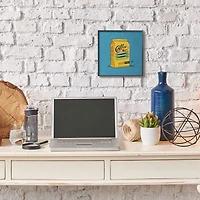 Stupell Industries Coffee Wisdom Wall Art in Black Frame