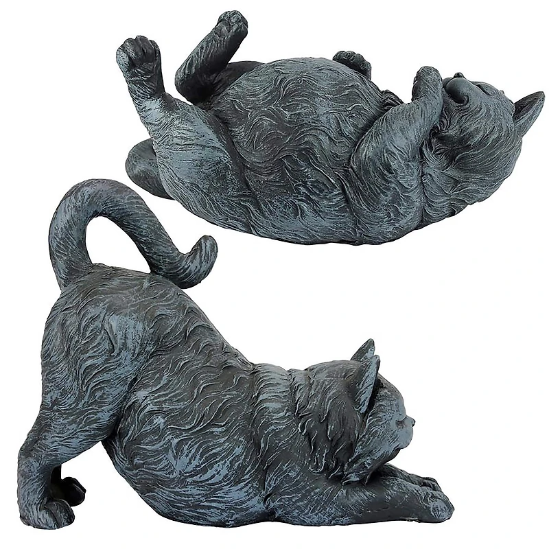 Design Toscano Playful Cat Statue Set
