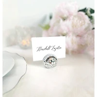 1.5" Silver Disco Ball Place Card Holders, 8ct. by Celebrate It™