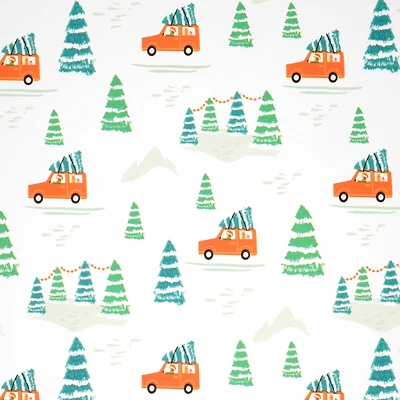 Peppermint Skiing Premium Gift Wrap by Celebrate It™