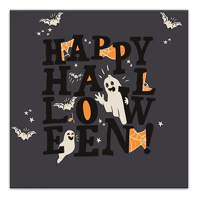 Happy Halloween Canvas Wall Art