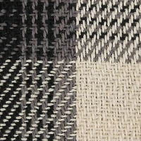 DII® Black & Cream Farmhouse Woven Throw