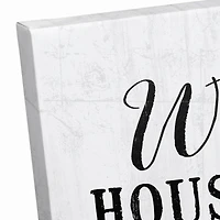 Witch House Rules Canvas Wall Art