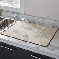 Kitchen Details Jumbo Ivory Drying Mats, 2ct.