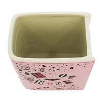 6" Pink Boo Book Decorative Ceramic Container by Ashland®