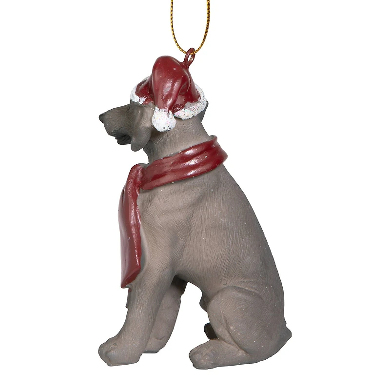 Design Toscano 3.5" Weimaraner Ornament Sculpture