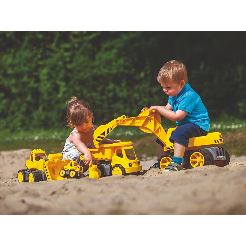 Aquaplay BIG Power Worker Maxi Digger Ride On