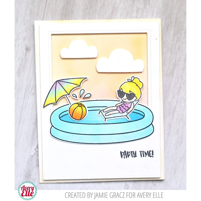 Avery Elle Elle-Ments Pool Party Die Set