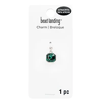 Emerald Green Austrian Crystal Imperial Cut Charm by Bead Landing™