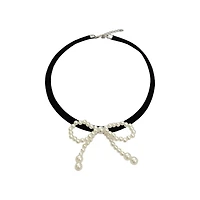 Blue Moon Studio™ Pearl Beaded Bow Charm