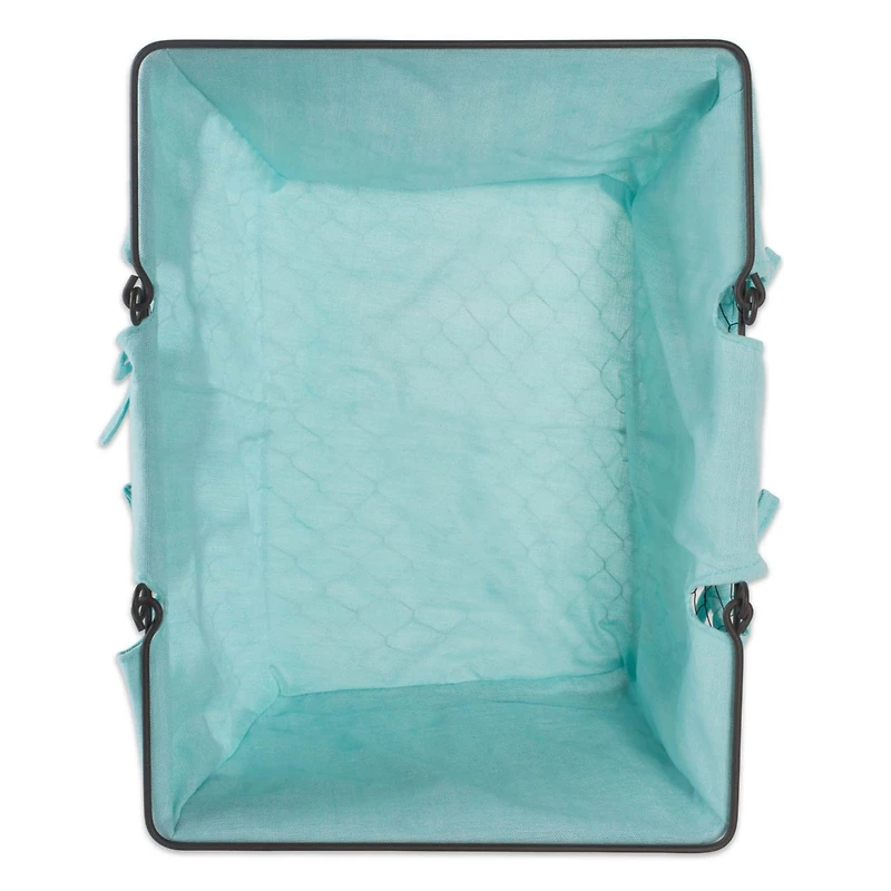 DII® Aqua Chicken Wire Egg Basket