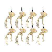 8ct. Skeleton Cats Icon LED String Lights by Ashland®
