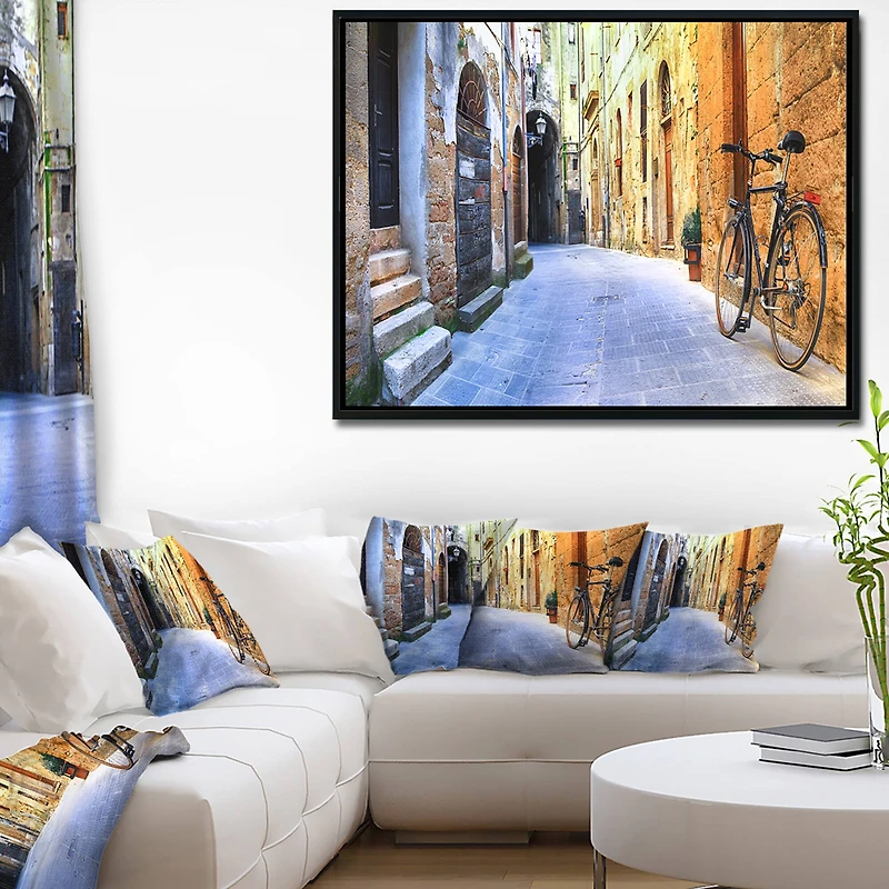 Designart - Pictorial Street of Old Italy