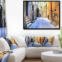 Designart - Pictorial Street of Old Italy