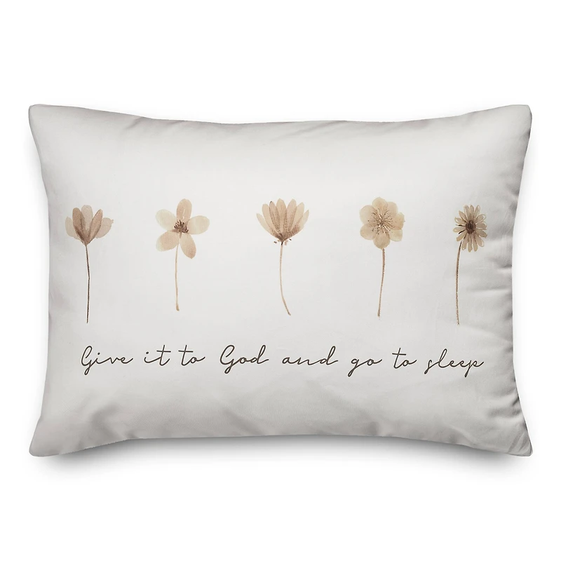 Give It To God 20" x 14" Indoor/Outdoor Pillow