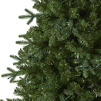 6ft. Pre-Lit Vermont Fir Artificial Christmas Tree with Clear LED Lights