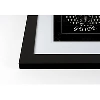 Palmistry Halloween Print in Black Frame