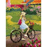 RIOLIS Tulip Field Counted Cross Stitch Kit