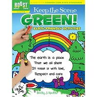 4 Packs: 6 ct. (24 total) BOOST™ Keep the Scene Green!: Earth-Friendly Activities Books
