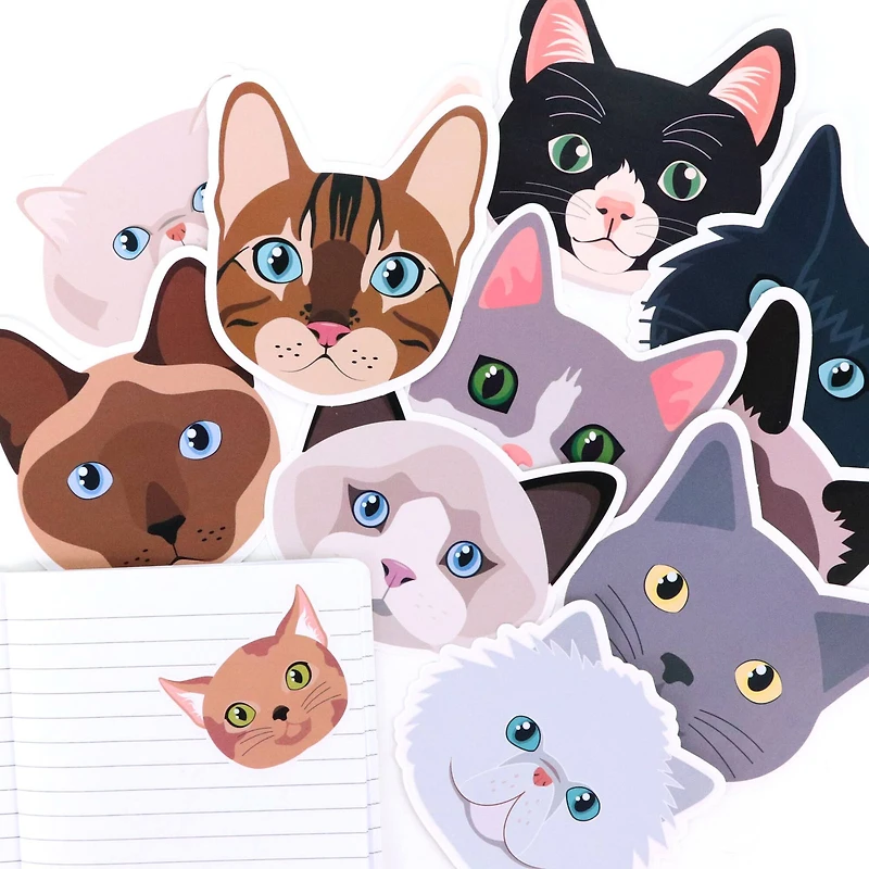 Cats Vinyl Die Cut Stickers by Recollections™