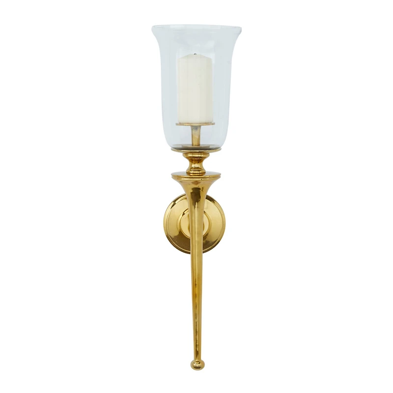 30" Gold Traditional Wall Sconce