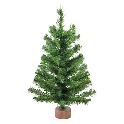 24" Unlit Mini Pine Medium Artificial Christmas Tree