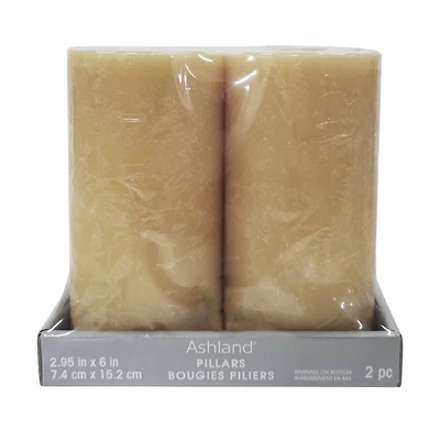 6 Packs: 2 ct. (12 total) 2.95" x 6" Scented Pillar Candles by Ashland®