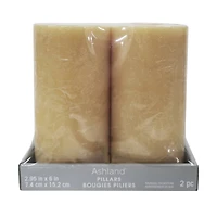 6 Packs: 2 ct. (12 total) 2.95" x 6" Scented Pillar Candles by Ashland®