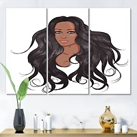 Designart - Portrait Of African American Woman XV