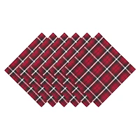 DII® Glad Tidings Plaid Napkin Set, 6ct.
