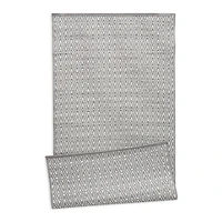 DII® Gray Diamond Outdoor Rug, 3ft. x 6ft.