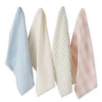 DII® Garden Plaids Dishtowel Set