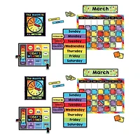 Carson Dellosa® Celebrate Learning Calendar Bulletin Board Set, 2 Sets of 172 pieces