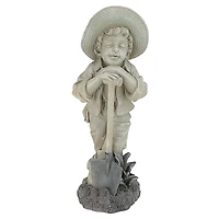Design Toscano® 22.5" Samuel, Young Gardener Sculpture