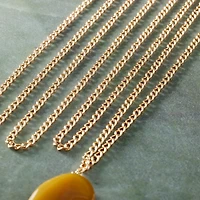 12 Pack: 96" Gold Open Curb Chain by Bead Landing™